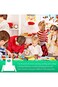 MAKINGTEC 100 Pieces Kids Aprons, Disposable Individually Packed Plastic Clear Aprons, Polyethylene