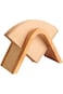 Joyzzz Coffee Filter Holder, 100pcs Bamboo Coffee Paper Storage Rack Hold, Wood Color Small Coffee