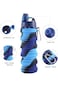 Aputue Silicone Collapsible Water Bottles, Leak Proof BPA Free Foldable Water Bottle, Reuseable Exp