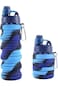 Aputue Silicone Collapsible Water Bottles, Leak Proof BPA Free Foldable Water Bottle, Reuseable Exp