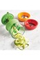 ALMEKAQUZ 3 in 1 Zoodles Spiralizer, Spiralizer for Veggies Noodles, Zucchini Spiralizer Noodle Mak