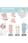 ViiTang Stanley Cup Accessories Set Including 6 Pcs Silicone Spill Proof Stopper, 2 Pcs Straw Cover