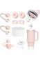 ViiTang Stanley Cup Accessories Set Including 6 Pcs Silicone Spill Proof Stopper, 2 Pcs Straw Cover