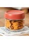 Khazna Cosmetic Jars, Overnight Oats Jars Container with Screw Lid Airtight, Condiment Salad Dressi