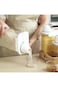 Nymmoata Rice Storage Container, Food Storage Containers with Lids Airtight and Measuring Cup Clear