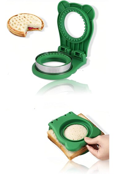Sweet seven Kid-Friendly Sandwich Cutter and Sealer - Create Fun DIY Decruster Sandwiches for Break