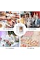 Chanskyu 25 Pcs Cupcakes Containers Gift Boxes with Window Inserts Handle for Wedding Candy Boxes (