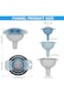 Kitchen Funnels for Filling Bottles,3 in 1 Funnels,Oil Funnel,Tough and not Easily Deformed,Suitabl