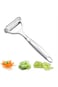 Stainless Steel Peeler with Grater, Potato Peeler Vegetable Peeler Cabbage Peeler Multifunctional V