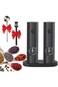 DORAIMI123 Electric Salt and Pepper Grinder Set, One-Handed, Battery Powered, Adjustable Coarseness