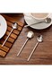 findTop Pack of 8, Stainless Steel Espresso Spoons, Mini Teaspoons Set for Coffee British Tea Desse