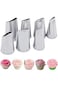SWIUKPHE Cake Decorating Piping Nozzle Set, Buttercream Frosting Piping, Rose Nozzle Pastry Decorat