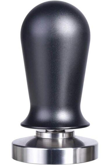 مكبس قهوة معايرة من نوميو، مكبس إسبرسو معايرة مع مقبض من الألومنيوم المؤكسد محمل بنابض