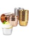 150Pcs Aluminum Foil Cupcake Liners, 3.5 Ounce Holder, Baking Cups Pans, Muffin Pudding Holders, Di