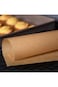 100 Sheets of Baking Paper, Brown Oil Paper, Silicone Oil Paper, Barbecue Oil Absorbing Paper, Oven