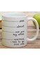 Retreez Funny Mug - shhh, almost, now you may speak, I have to go poop 11 Oz Ceramic Coffee Mugs -