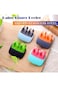 Mudder 4 Pieces Finger Vegetable Peeler Palm Peeler Kitchen Fruit Potato Peeler with Comfortable Ru
