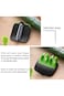 Mudder 4 Pieces Finger Vegetable Peeler Palm Peeler Kitchen Fruit Potato Peeler with Comfortable Ru