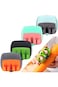 Mudder 4 Pieces Finger Vegetable Peeler Palm Peeler Kitchen Fruit Potato Peeler with Comfortable Ru