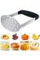 Ubitree Potato Masher, Heavy Duty Stainless Steel Avocado Masher Versatile Food Masher for Vegetabl