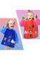 Joyzzz Kids Art Smocks, 2 PCS Waterproof Children Painting Apron, Children's Art Smock with 3 Roomy