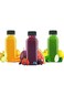 MFDSJ 10 Pcs 8 OZ Plastic Fillable Juice Bottles, Clear Bulk Beverage Containers, for milkshakes, J