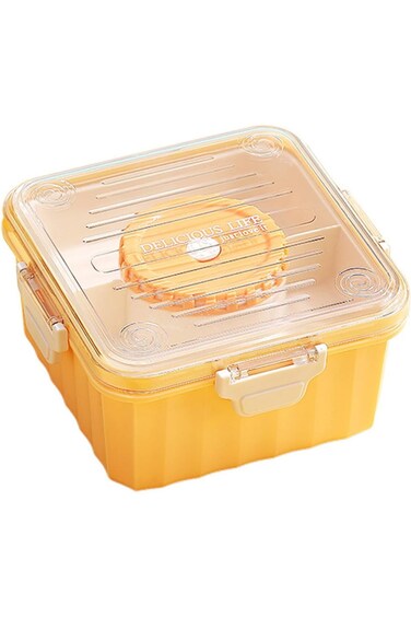 Jsofd Bento Lunch Box With Soup Bowl, Salad Lunch Box Leak-proof Food Storage Container Microwave S