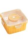 Jsofd Bento Lunch Box With Soup Bowl, Salad Lunch Box Leak-proof Food Storage Container Microwave S
