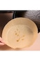 MIBRU Air fryer paper food plate liner brown16+4.5cm*50 (120g)
