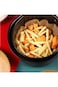 MIBRU Air fryer paper food plate liner brown16+4.5cm*50 (120g)