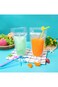 KASTWAVE Drink Pouches for Adults, Reusable Juice Pouches for Drinks with Straws Silicone Funnel, 5
