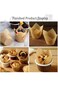 200PCS Tulip Cupcake Liners, Tulip Baking Cups with Greaseproof, Tulip Cupcake Paper, Tulip Muffin