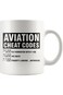 Panvola Aviation Cheat Codes Pilot Airplane Aerospace Student Coffee Ceramic Mug (11 oz)