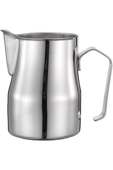 Arabest Milk Frothing Pitcher, Stainless Steel Milk Froth Cup, Suitable for Espresso, Latte Art Hot