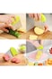 Duomama 2pcs Stainless Steel Crinkle Slicer for Potato, Carrot, and Vegetable Waves - French Fry Sl