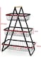 OctStory 3-Layer storage rack, Fruit Storage rack, Vegetable Rack, Bread Display Stand for Kitchen,