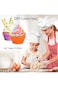 Erweicet 24Pcs Silicone 7cm Baking Cup Muffin Cup Thickened Silicone Cake Mold Color Puff Jelly Mol