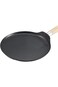 Parfait Heat Resistance Round Crepe Pan with Wooden Handle Black 24cm 31523-KE
