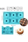 DELFINO Mini Bundt Cake Silicone Pan, Fluted Tube Cake Pans European Grade Non-Stick Fancy Molds fo