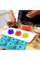 DELFINO Mini Bundt Cake Silicone Pan, Fluted Tube Cake Pans European Grade Non-Stick Fancy Molds fo