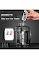 JOZUTTOW Sports Water Bottles 2.5L, Half Gallon One Click Open Water Jug with Straw, BPA Free and L