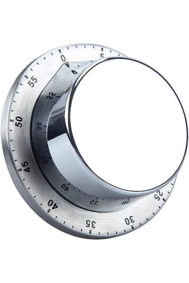 SLGOL Kitchen Timer, Chef Cooking Timer Clock with Load Alarm, No Batteries Required, 100% Mechanic