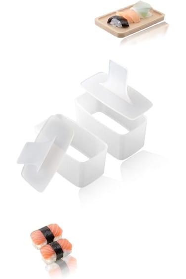 Sweet seven Hawaiian Spam Musubi Mold - 2 Pack Musubi Maker Press for Homemade Delights! Create Aut