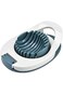 WDA Egg Slicer with Stainless Steel Wires, White and Blue Kitchen Tool