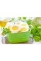 WDA Egg Slicer with Stainless Steel Wires, White and Blue Kitchen Tool