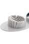 WDA Egg Slicer with Stainless Steel Wires, White and Blue Kitchen Tool
