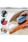 SYOSI 2Pcs Vegetable Brush with Two-Sided Hard &amp; Soft Brushes, Potato Scrubber Veggie Wash Brush wi