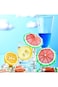 MAKINGTEC Drink Umbrella Decorative Toothpick, Watermelon Paper Umbrella Cocktail Decorative Umbrel