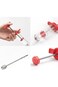 ALMEKAQUZ Plastic Meat Injector, Turkey Injector Syringe, Marinade Injector Turkey Injection Kit, M