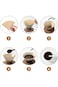GBACHOOSE 400Pcs Coffee Cone Shaped Paper Filters Easy To Use Size V02, Coffee Filters V60 Compatib